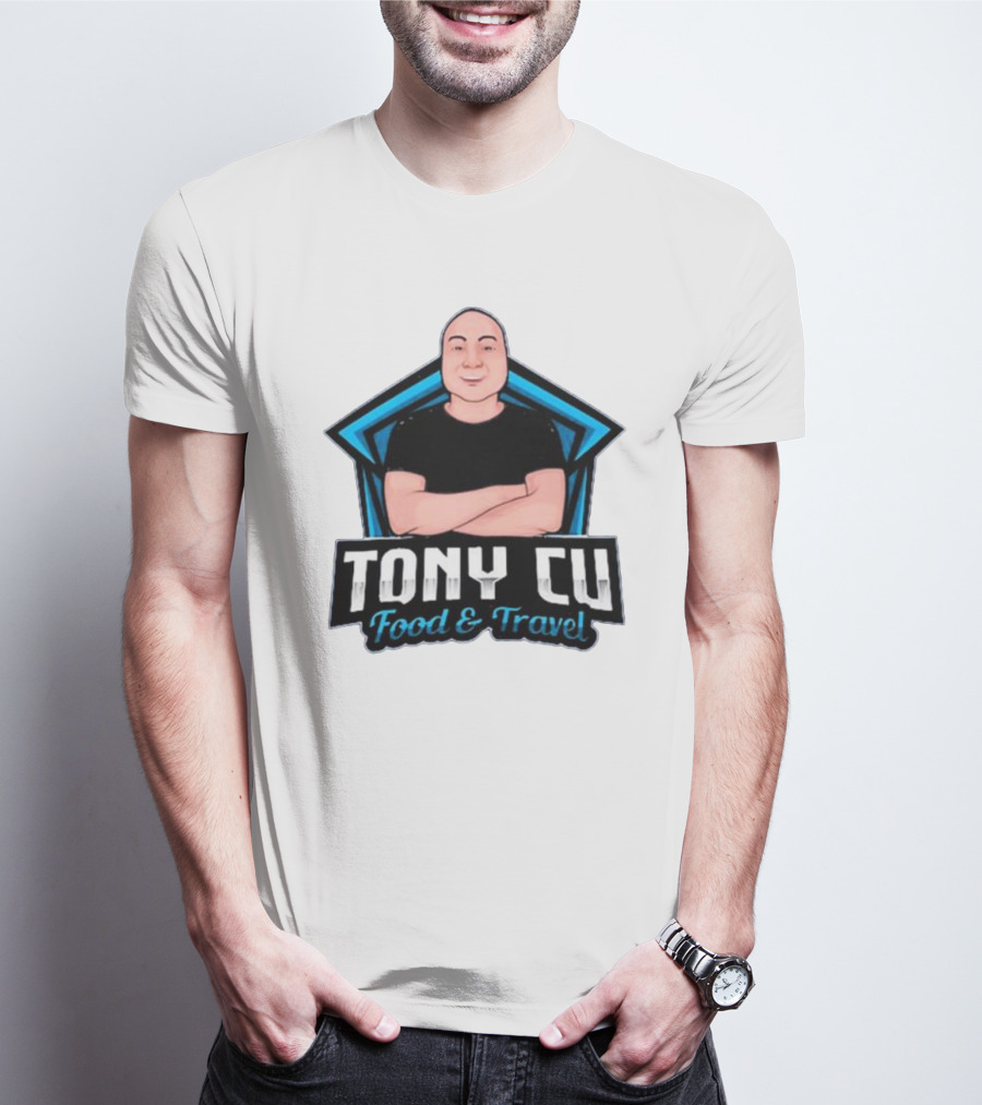 Tony Cu Food And Travel Egg Roll King T-Shirt