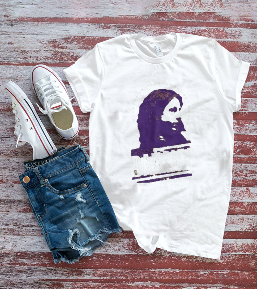Dansky Purple Silhouette With Stars T-Shirt