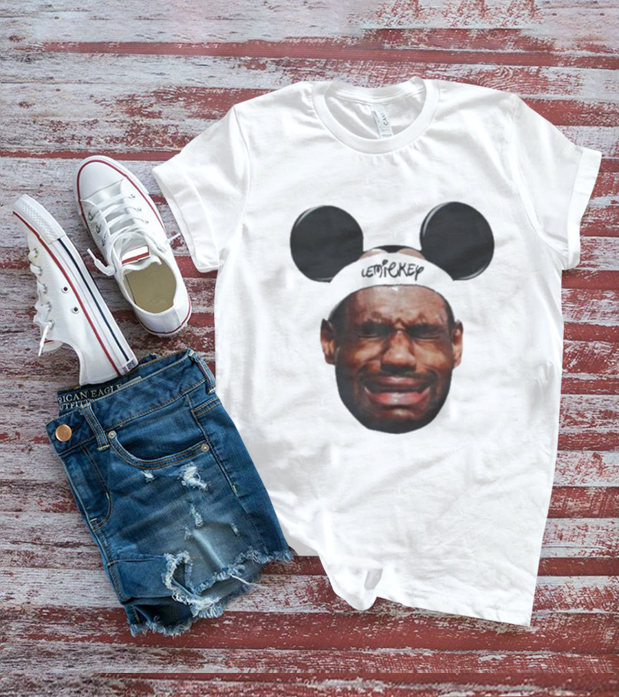 Lebron James Lemickey Crying Meme T-Shirt