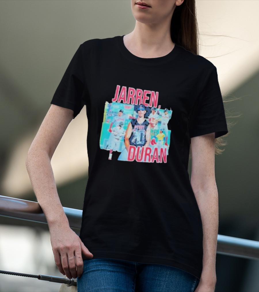 Jarren Duran Baseball Collage Sports T-Shirt