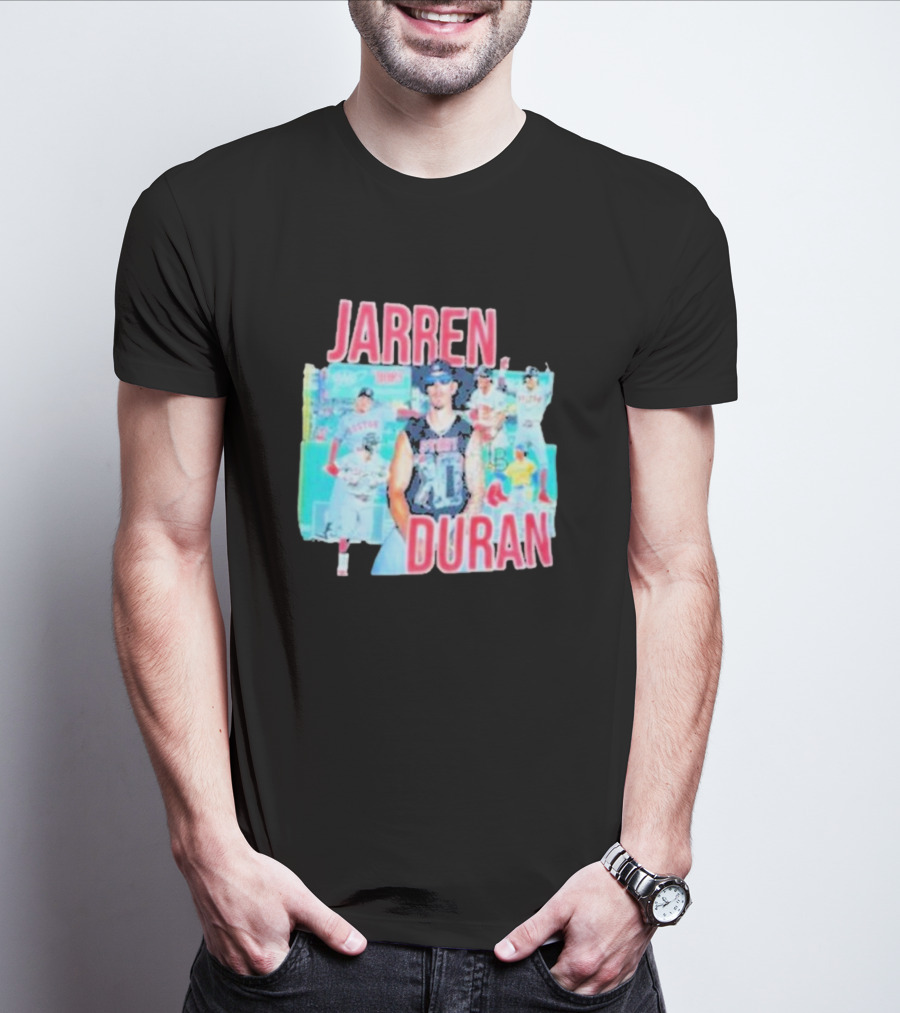 Jarren Duran Baseball Collage Sports T-Shirt