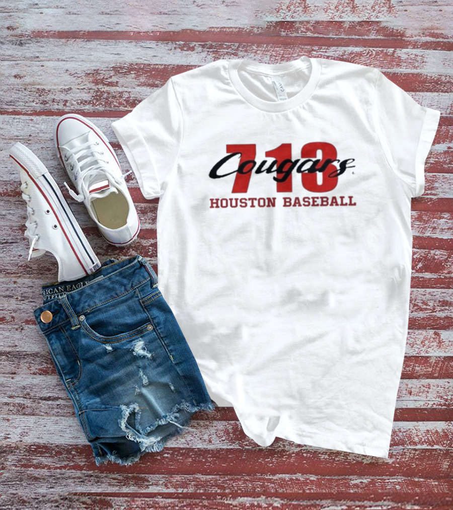 713 Cougars Houston Baseball T-Shirt