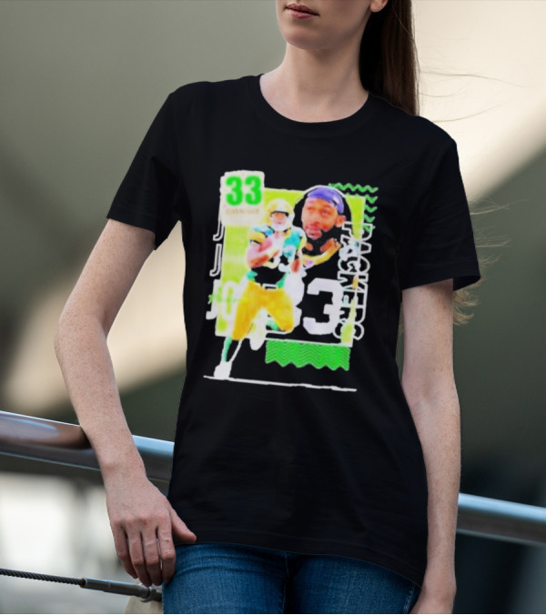Packers Aaron Jones 33 Football Player Running Back T-Shirt