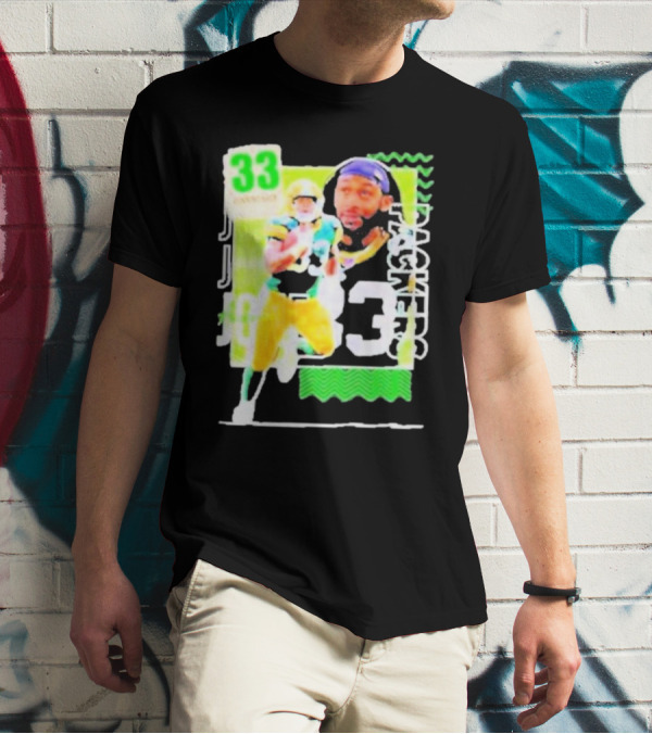 Packers Aaron Jones 33 Football Player Running Back T-Shirt