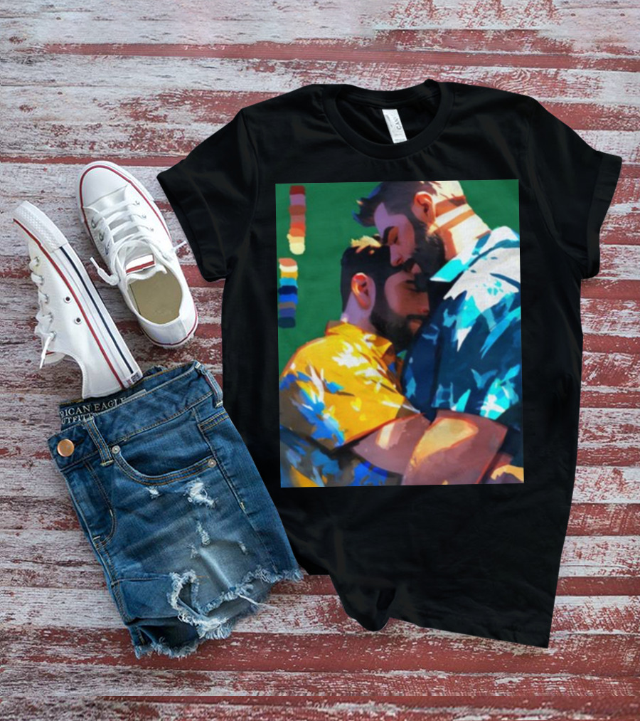 Ego Rodriguez Colours Pride Men's Embrace T-Shirt