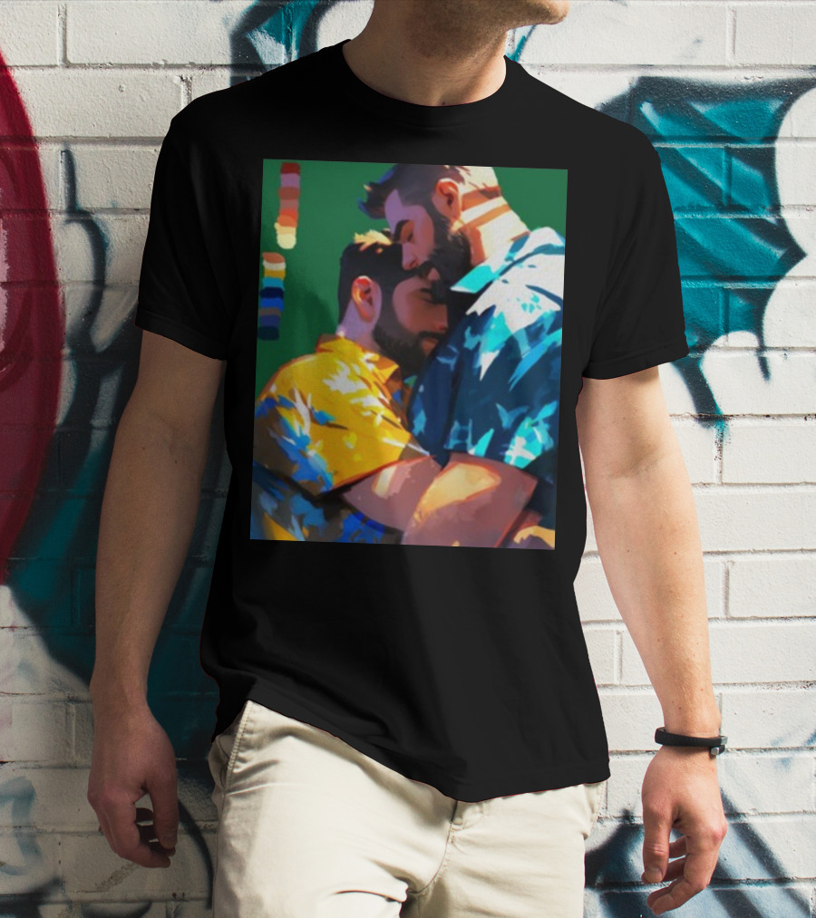 Ego Rodriguez Colours Pride Men's Embrace T-Shirt