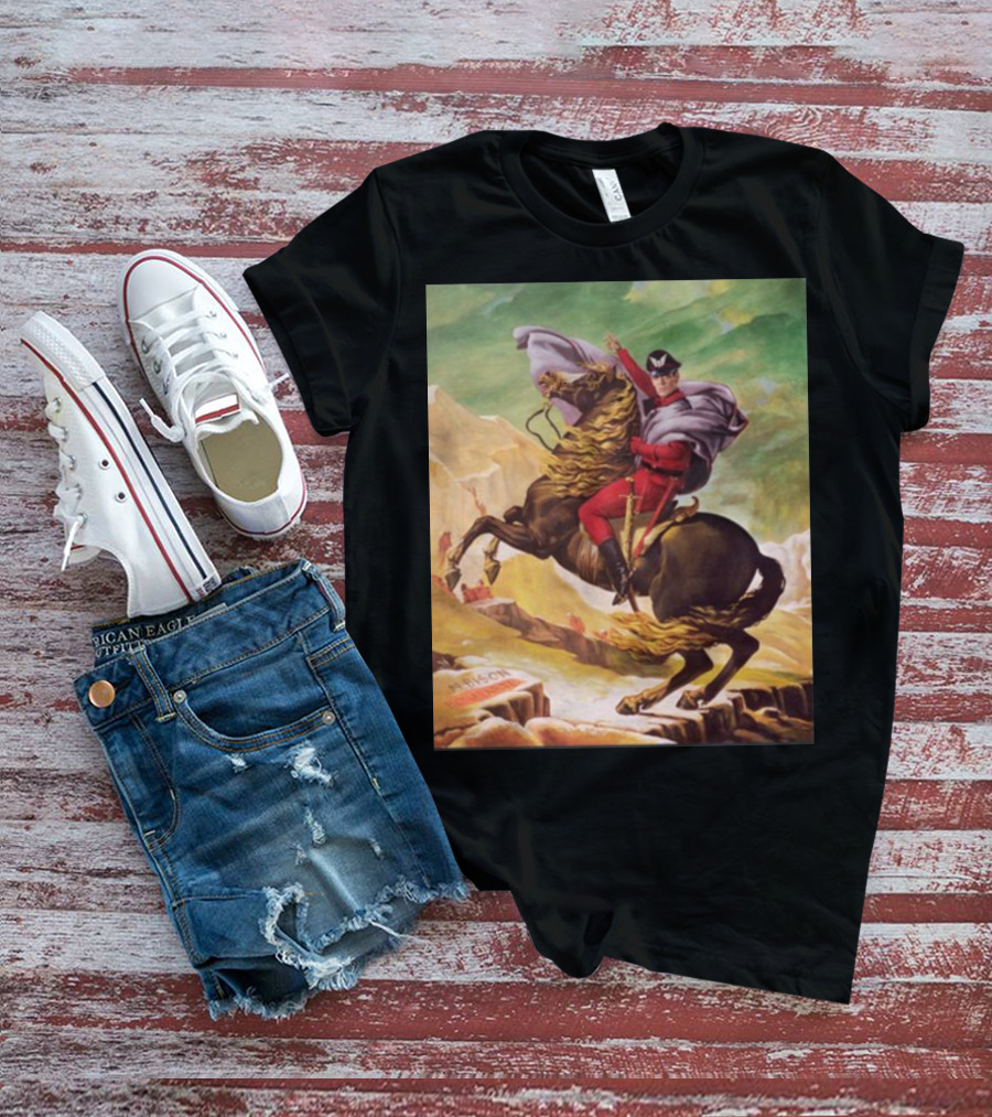 Maximilian Dood Raul Julia M Bison Crossing The Alps T-Shirt