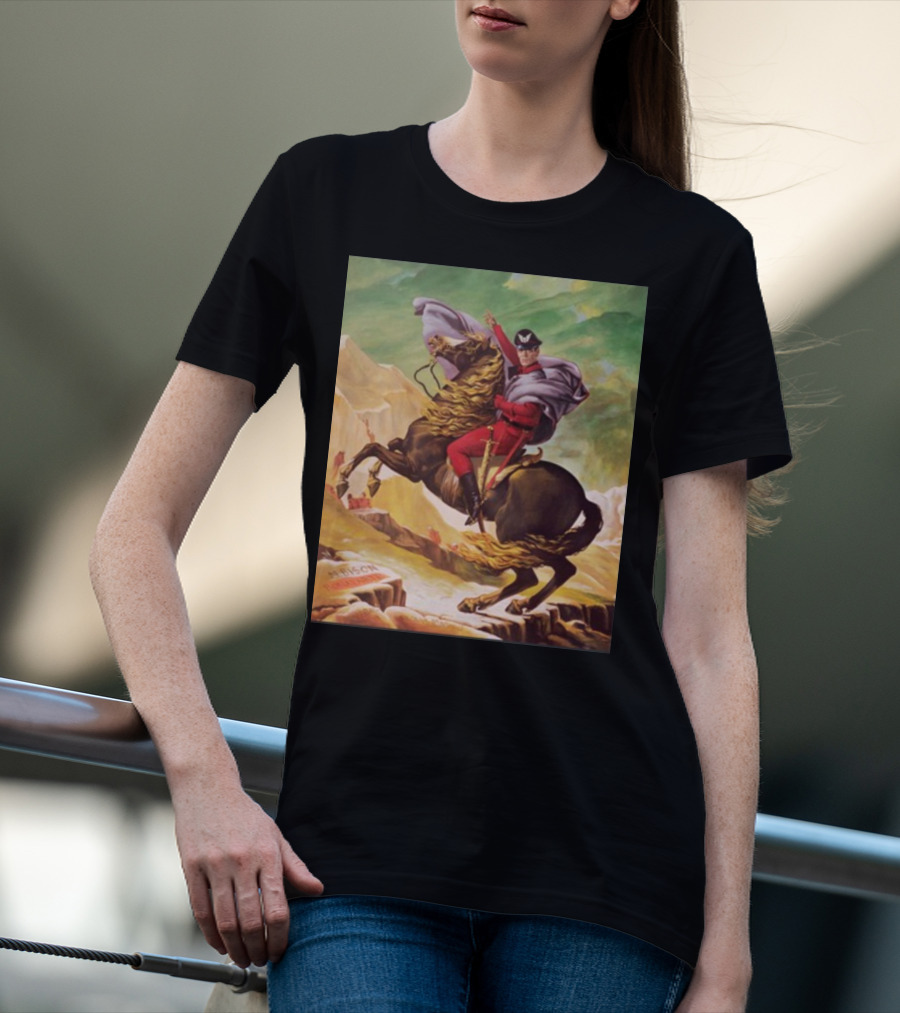 Maximilian Dood Raul Julia M Bison Crossing The Alps T-Shirt