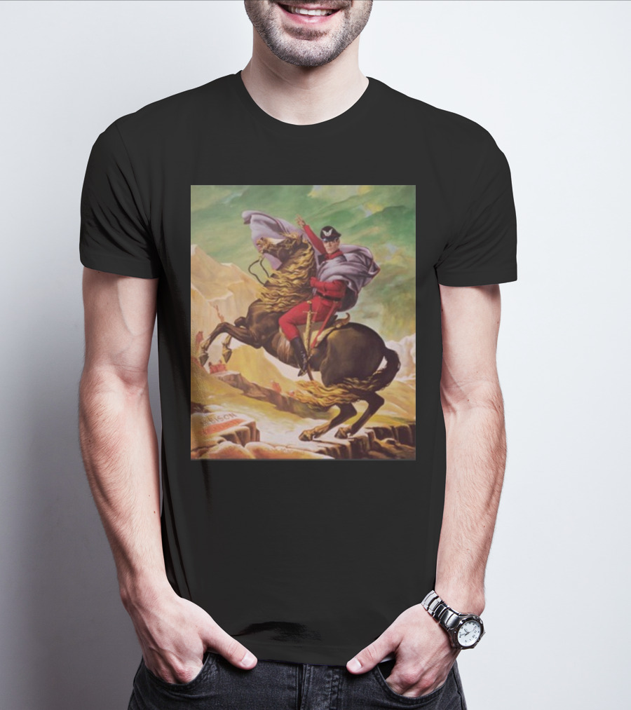Maximilian Dood Raul Julia M Bison Crossing The Alps T-Shirt