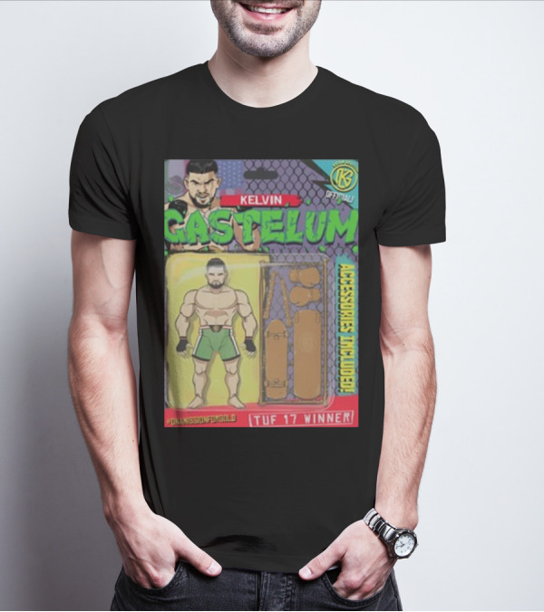 Kelvin Gastelum OnMissionForGold TUF 17 Winner Accessories Included T-Shirt