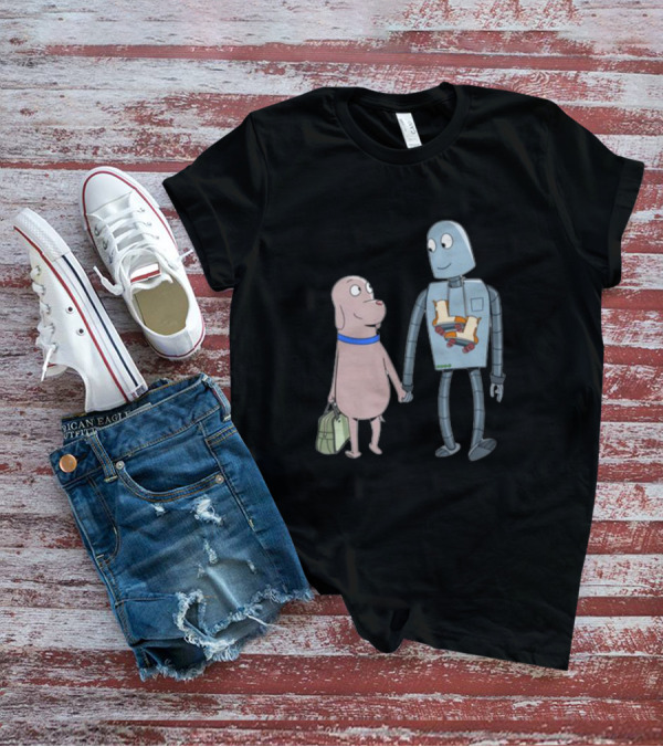 Robot Dreams Dog And Robot Adventure Friends T-Shirt