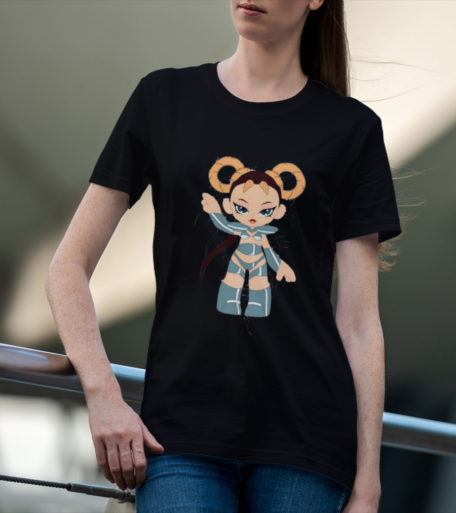Udiscover Playera Las Eras El Dragón Personaje Chibi Estilo Guerrero T-Shirt