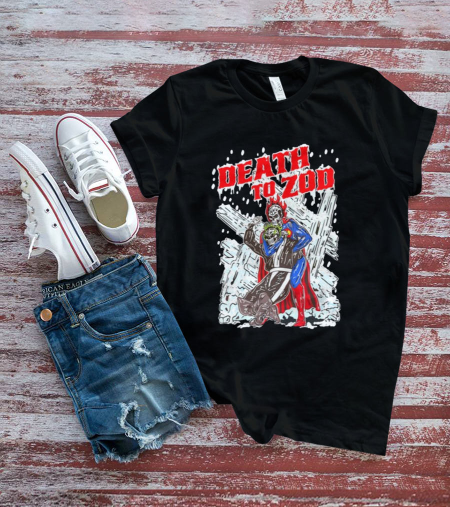 Keon Coleman Death To Zod Superman Parody Heroic T-Shirt