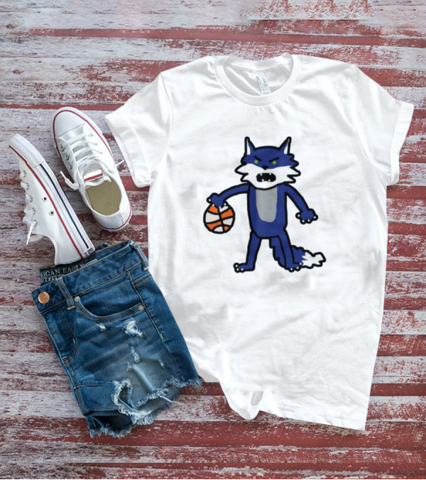 Lynx Paint Night Basketball Wolf T-Shirt