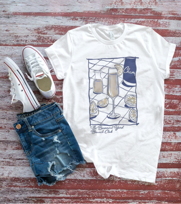 The Basement Yard Brunch Club Charm Mimosa T-Shirt