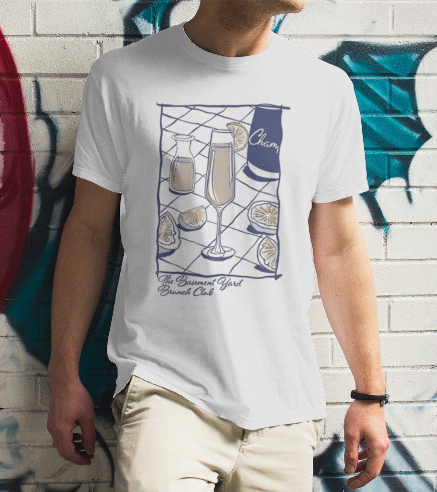 The Basement Yard Brunch Club Charm Mimosa T-Shirt
