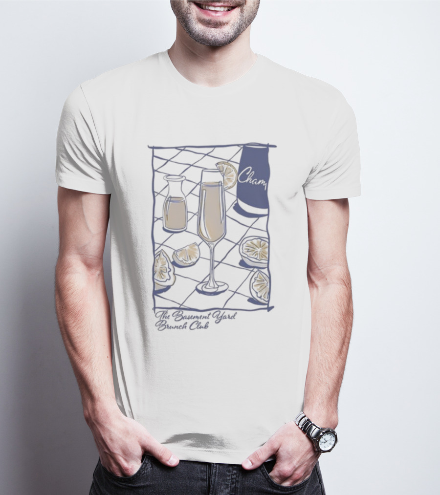 The Basement Yard Brunch Club Charm Mimosa T-Shirt