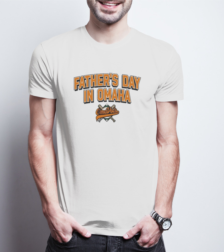 Father's Day In Omaha OmaVols Baseball T-Shirt