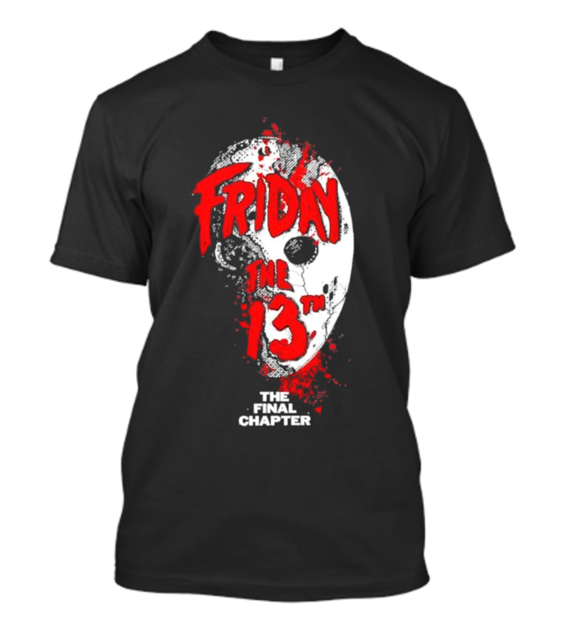 Friday The 13th The Final Chapter Hockey Mask Blood Horror T-Shirt
