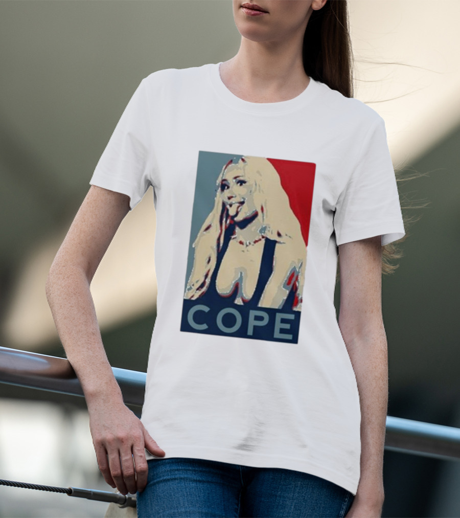 Cope Iggy Azalea Style Image T-Shirt