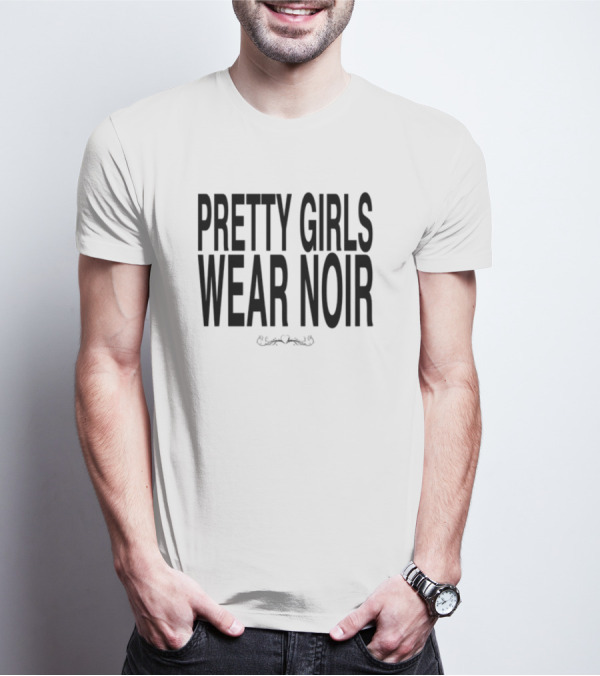 Pretty Girls Wear Noir Enigmatic T-Shirt