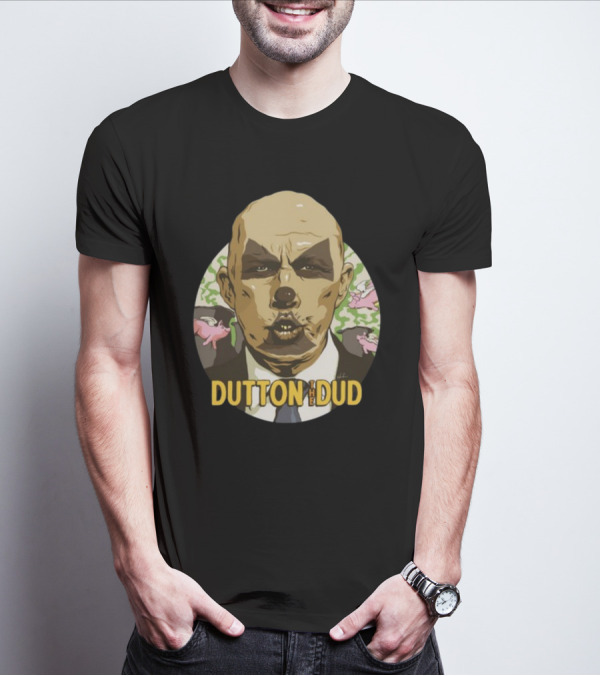 Nordacious Dutton The Dud Flying Pigs Comic T-Shirt