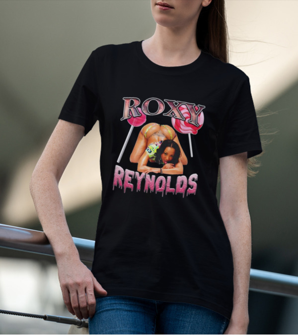 Roxy Reynolds Bootleg Lollipop Image T-Shirt