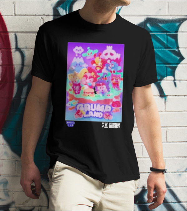 Grumpland Adventure With Game Grumps Characters In Colorful Cartoon World T-Shirt