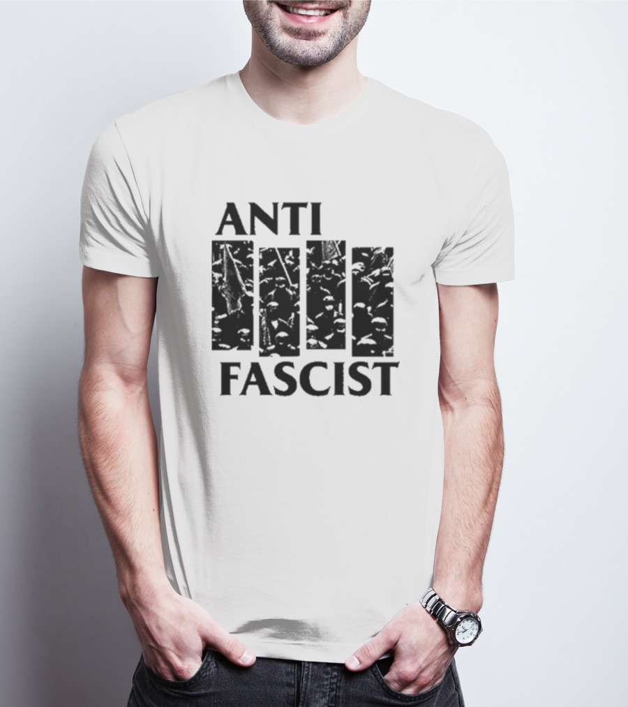 Jim Jarmusch Anti Fascist Punk Band Logo Influence T-Shirt