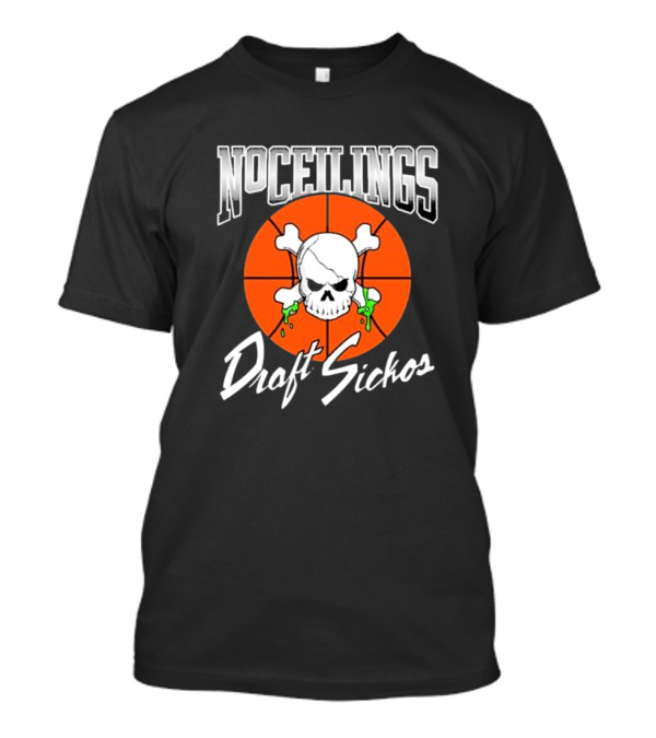 Nocellings Draft Sickos Skull Basketball 2024 NBA T-Shirt