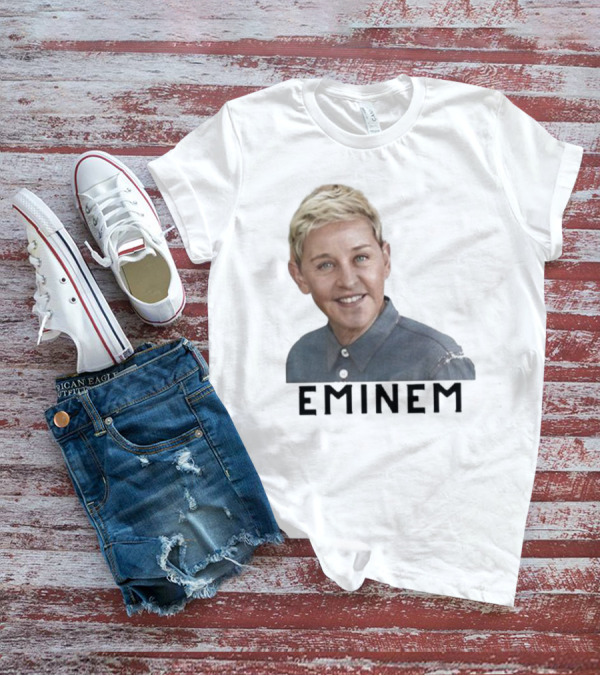 Eminem Ellen Degeneres Face Mashup T-Shirt