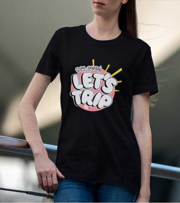 Let's Trip Bubble Est 2003 Sunburst T-Shirt