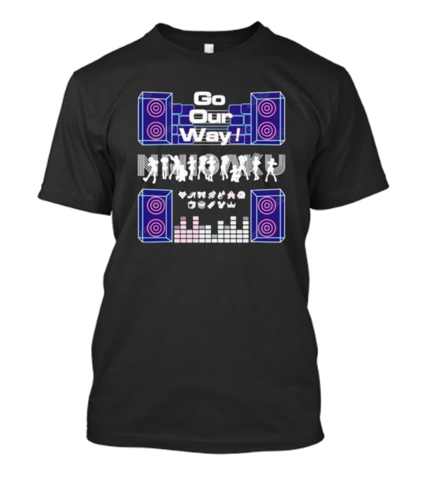 Love Live Nijigasaki Academy School Idol Club Go Our Way Speaker Silhouettes And Symbols T-Shirt