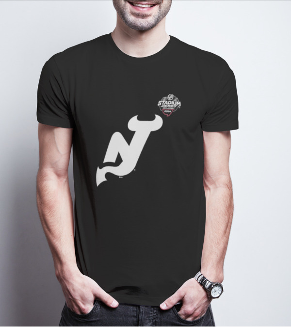 New Jersey Devils NHL 2024 Stadium Series T-Shirt