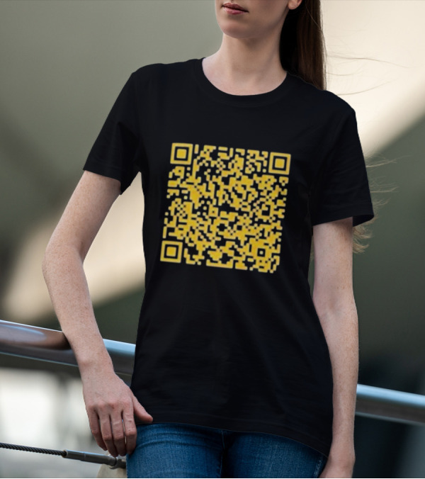 30-24 QR Code Blue By Ninety Grab Our T-Shirt