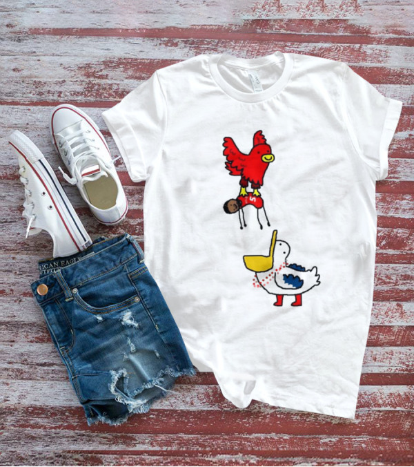 Hawks Trade Dejounte Murray To The Pelicans NBA Paint Bird Dunking Player T-Shirt