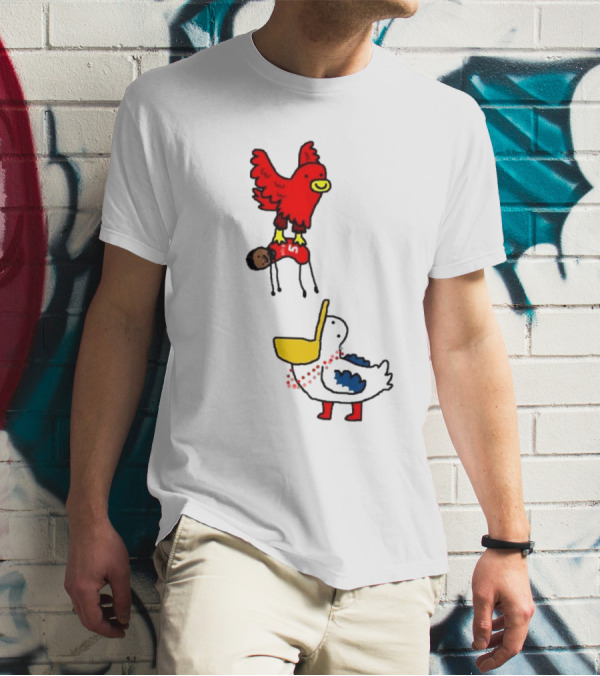 Hawks Trade Dejounte Murray To The Pelicans NBA Paint Bird Dunking Player T-Shirt