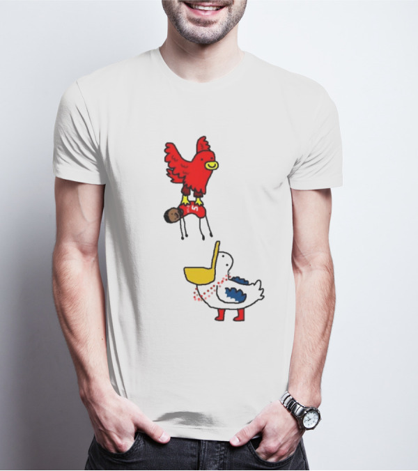 Hawks Trade Dejounte Murray To The Pelicans NBA Paint Bird Dunking Player T-Shirt