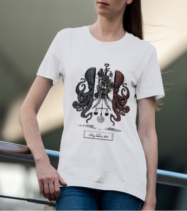 Hi My Name Is Mark Octopus Dissection T-Shirt