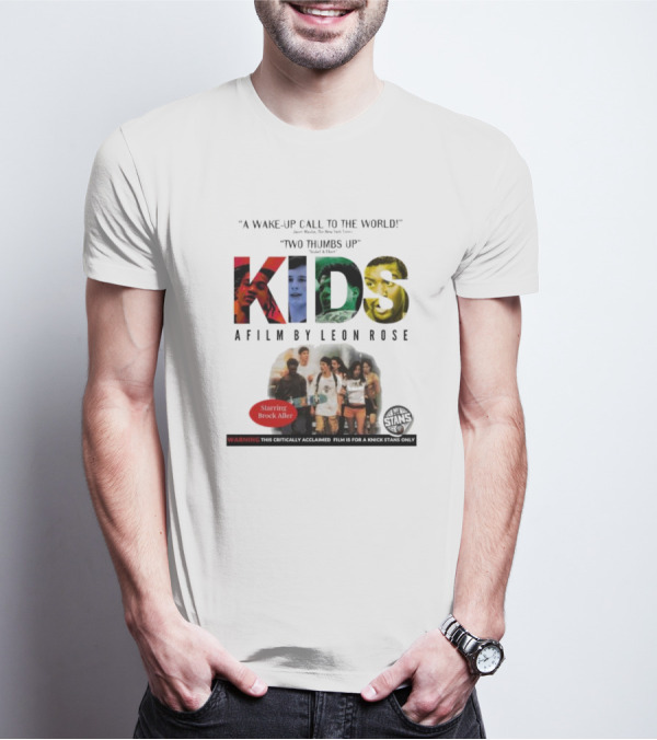 A Wake-up Call To The World Two Thumbs Up Kids A Film By Leon Rose Starring Brock Aller T-Shirt