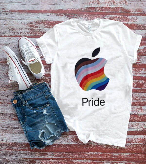 Apple Pride Rainbow T-Shirt