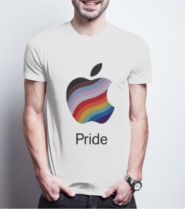 Apple Pride Rainbow T-Shirt