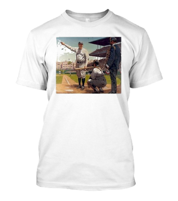 Babe Ruth Legendary Called Shot 1932 World Series Historic Baseball Moment T-Shirt