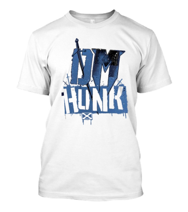 Drew Mcintyre DM Hunk Crossed Swords Ringer T-Shirt