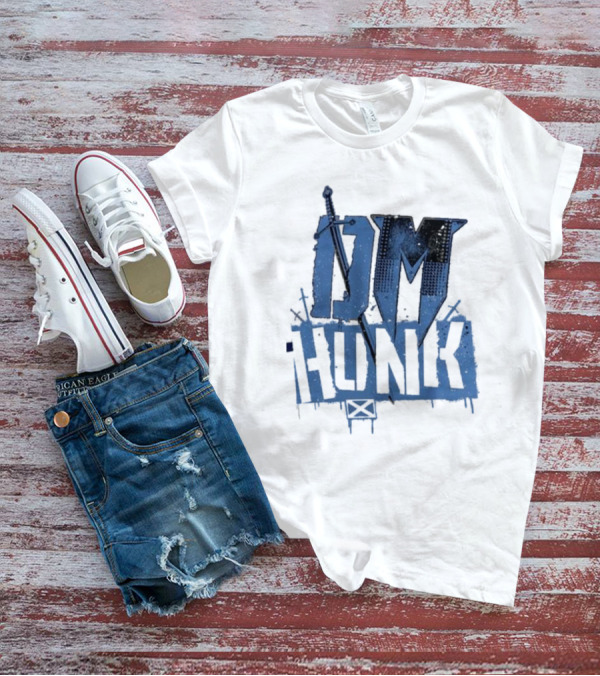 Drew Mcintyre DM Hunk Crossed Swords Ringer T-Shirt