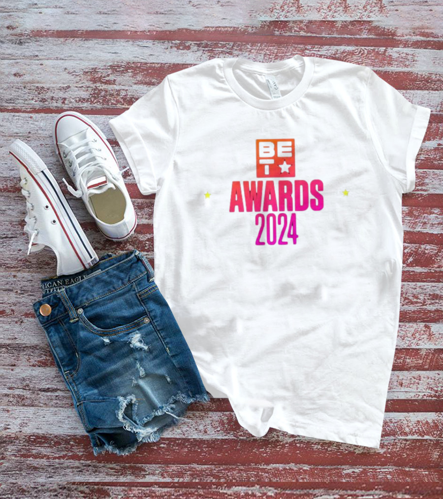 BET Awards 2024 Star Logo Event T-Shirt