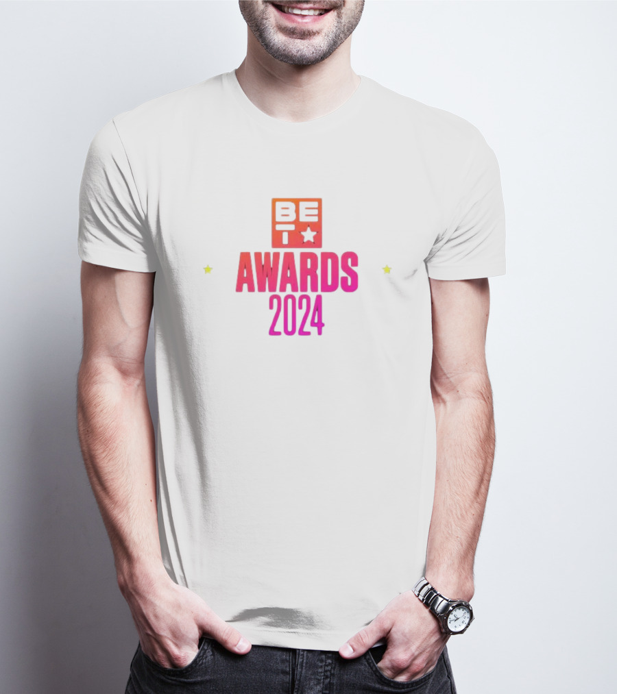 BET Awards 2024 Star Logo Event T-Shirt