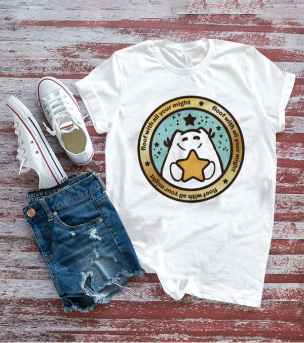 Floof With All Your Might Starry Circle Logo Est 2005 T-Shirt