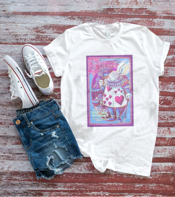 Goose At Fiddler's Green Amphitheatre Denver Wonderland T-Shirt