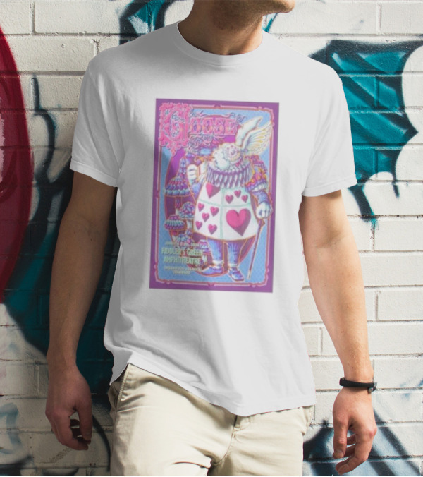 Goose At Fiddler's Green Amphitheatre Denver Wonderland T-Shirt